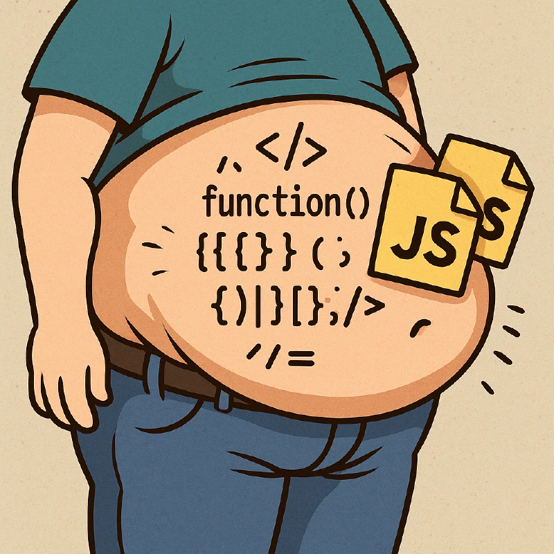 JavaScript: Das digitale Bauchfett deiner Website