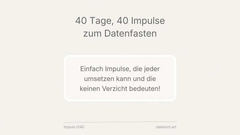 Grünes Blatt-Symbol vor digitalem Hintergrund – Symbol für Digitalfasten
