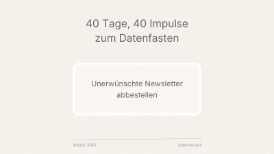 Newsletter abbestellen: die nachhaltigste Mail ist die, die nie ankommt
