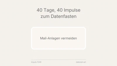 Mail-Anhänge vermeiden: weniger Anhang, mehr Link