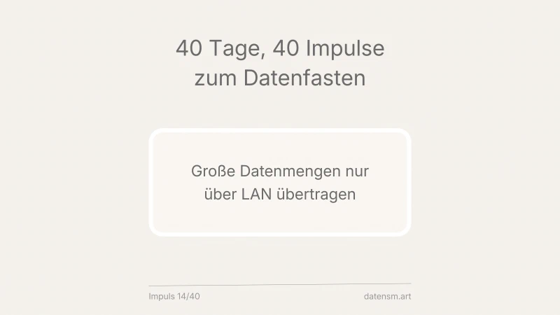 LAN statt Mobilfunk: Kabel ist klimafreundlicher als 5G