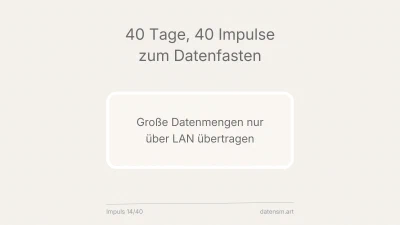 LAN statt Mobilfunk: Kabel ist klimafreundlicher als 5G