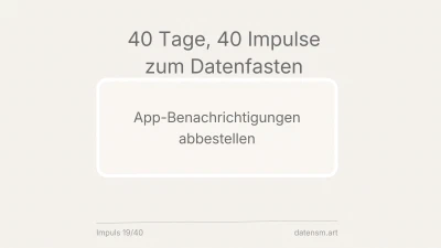 Push-Benachrichtigungen abschalten: weniger Dauerbrummer, weniger Daten
