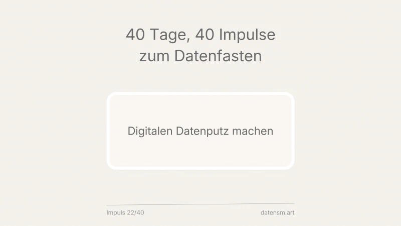 Digital Cleanup Day: warum digitaler Datenmüll echte Kosten hat