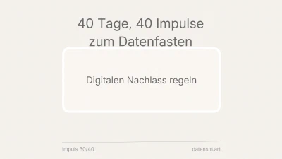 Digitaler Nachlass: wer regelt deine Accounts, wenn du es nicht mehr kannst?