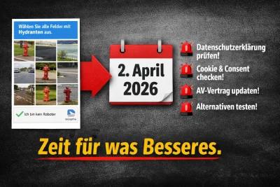 Wer 2026 noch reCAPTCHA einsetzt, schützt seine Bequemlichkeit – nicht seine Formulare