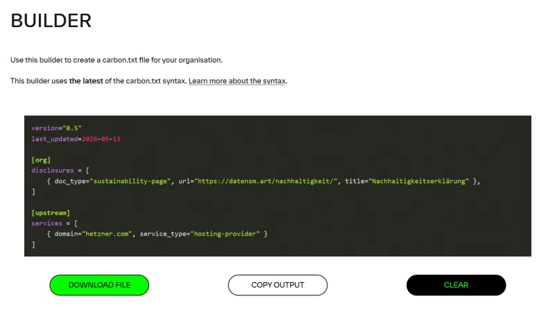 carbon.txt: die robots.txt für Klimadaten – kaum jemand kennt sie