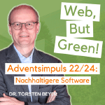 Cover Folge 79: Nachhaltigere Software (Impuls 22/24)